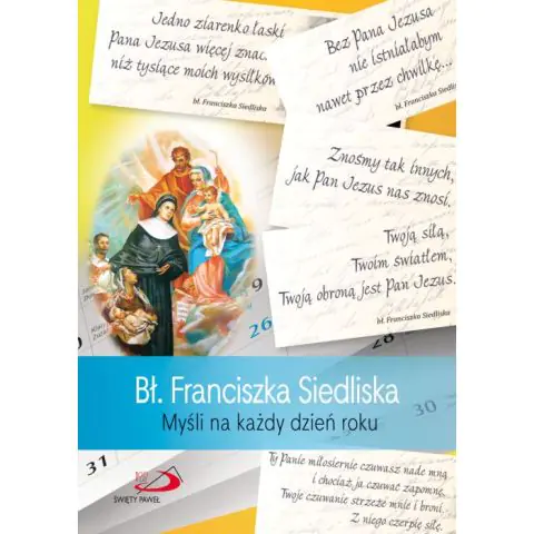 Książka - Bł Franciszka Siedliska. Myśli na każdy dzień roku