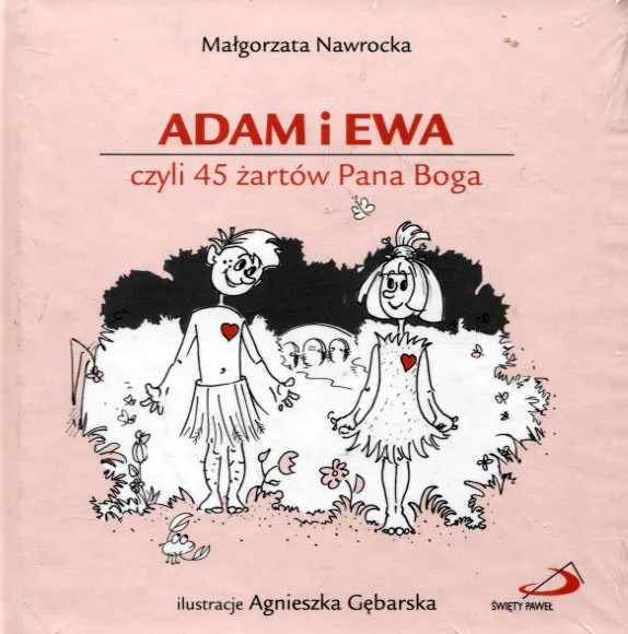 Książka - Adam i Ewa, czyli 45 żartów Pana Boga