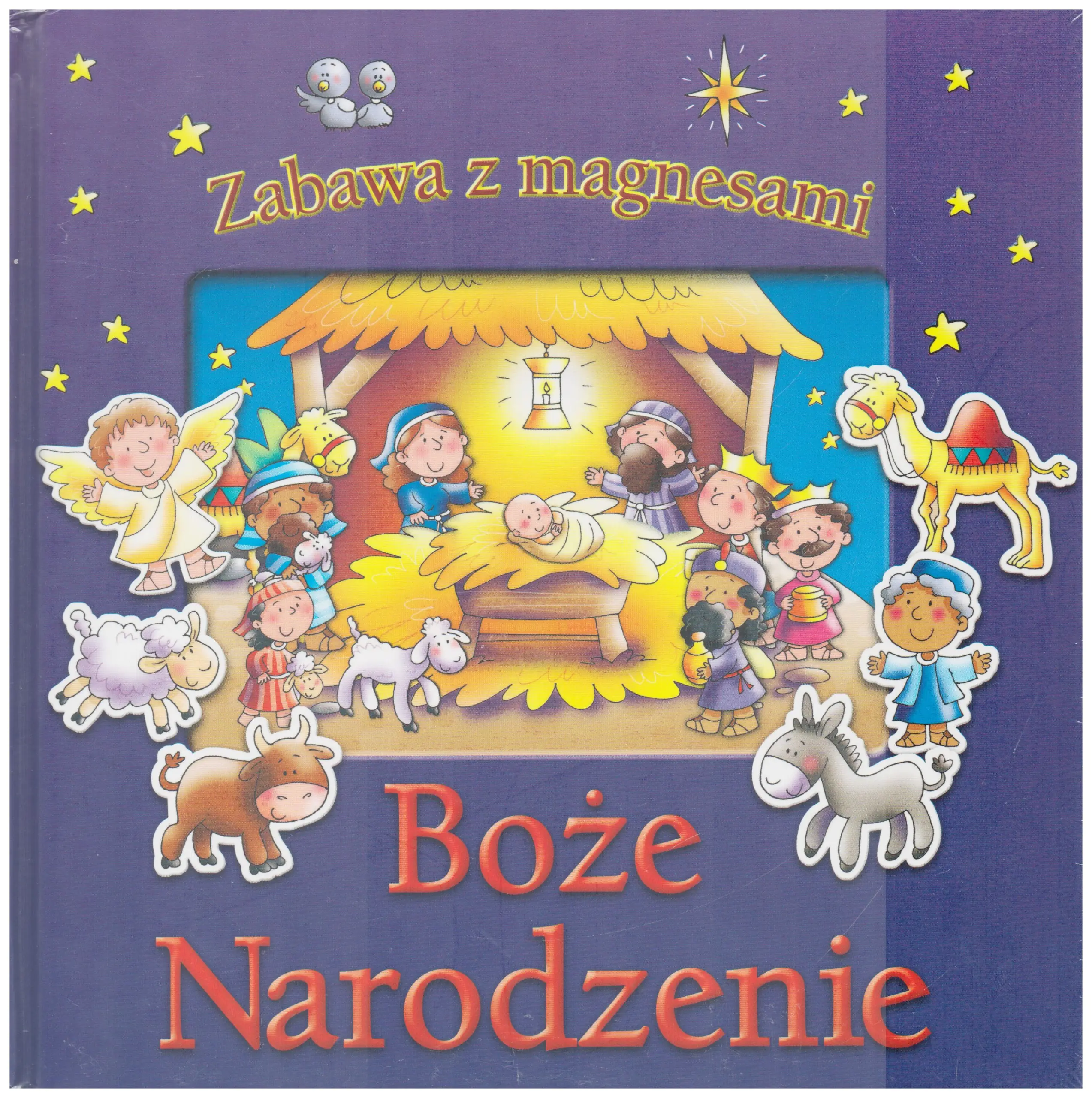 Książka - Boże Narodzenie. Zabawa z magnesami