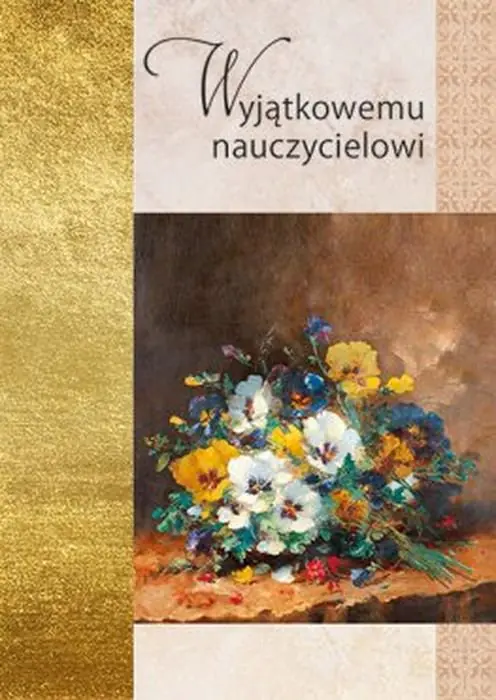 Książka - Wyjątkowemu nauczycielowi
