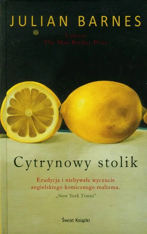 Książka - Cytrynowy stolik