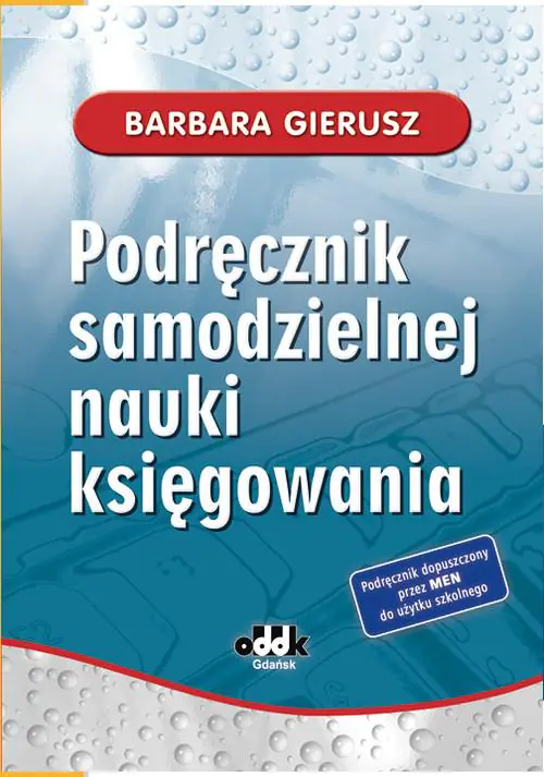 Książka - Podręcznik samodzielnej nauki księgowania