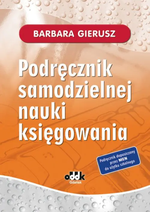 Książka - Podręcznik samodzielnej nauki księgowania