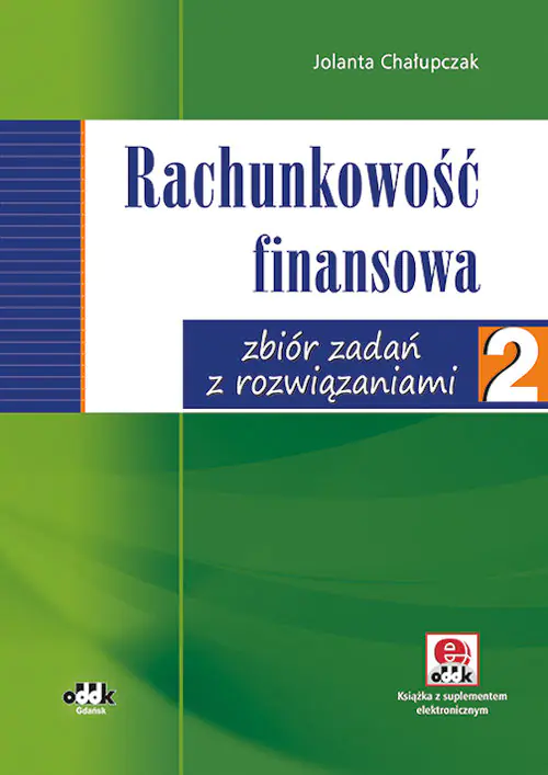 Książka - Rachunkowość finansowa. Zbiór zadań z rozwiązaniami. Tom 2