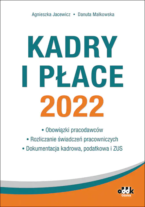 Książka - Kadry i płace 2022