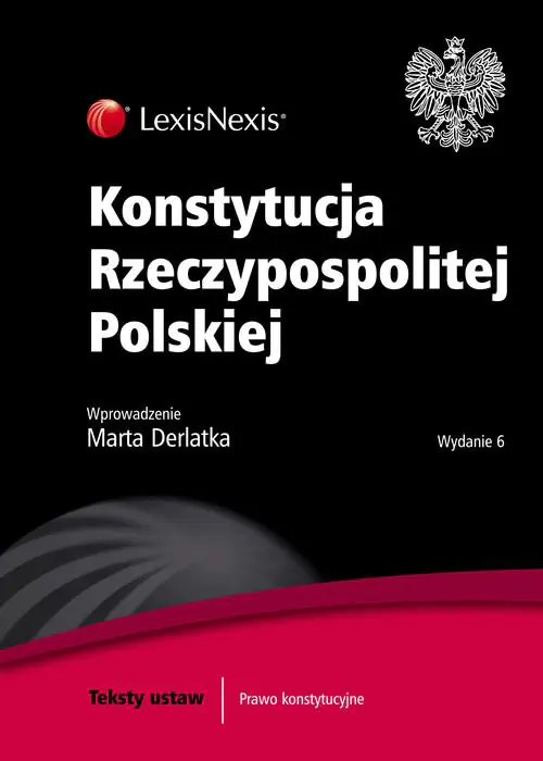 Książka - Konstytucja Rzeczypospolitej Polskiej