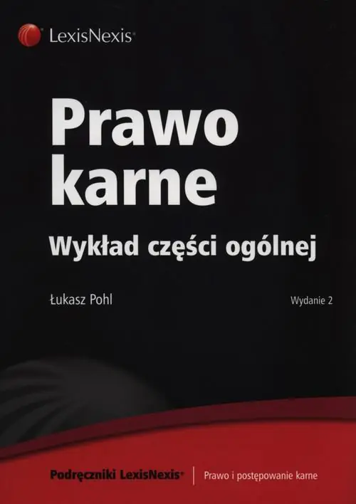 Książka - Prawo karne Wykład części ogólnej