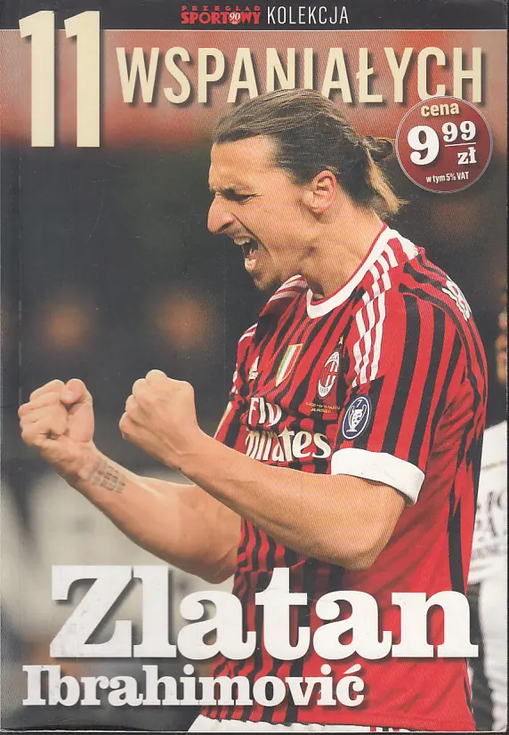 Książka - 11 wspaniałych. Część 4. Zlatan Ibrahimović