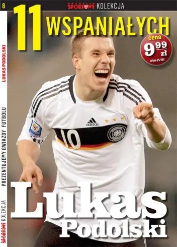 Książka - 11 wspaniałych. Część 8. Lukas Podolski