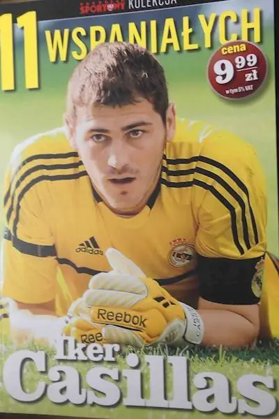 Książka - 11 wspaniałych. Część 9. Iker Casillas