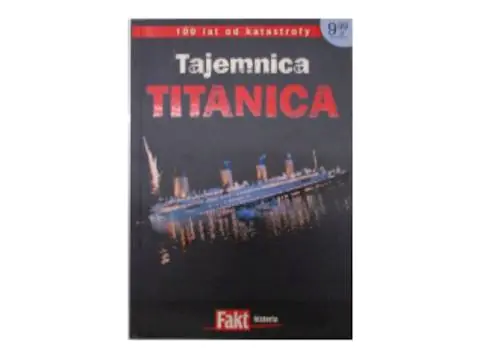 Książka - Tajemnica Titanica