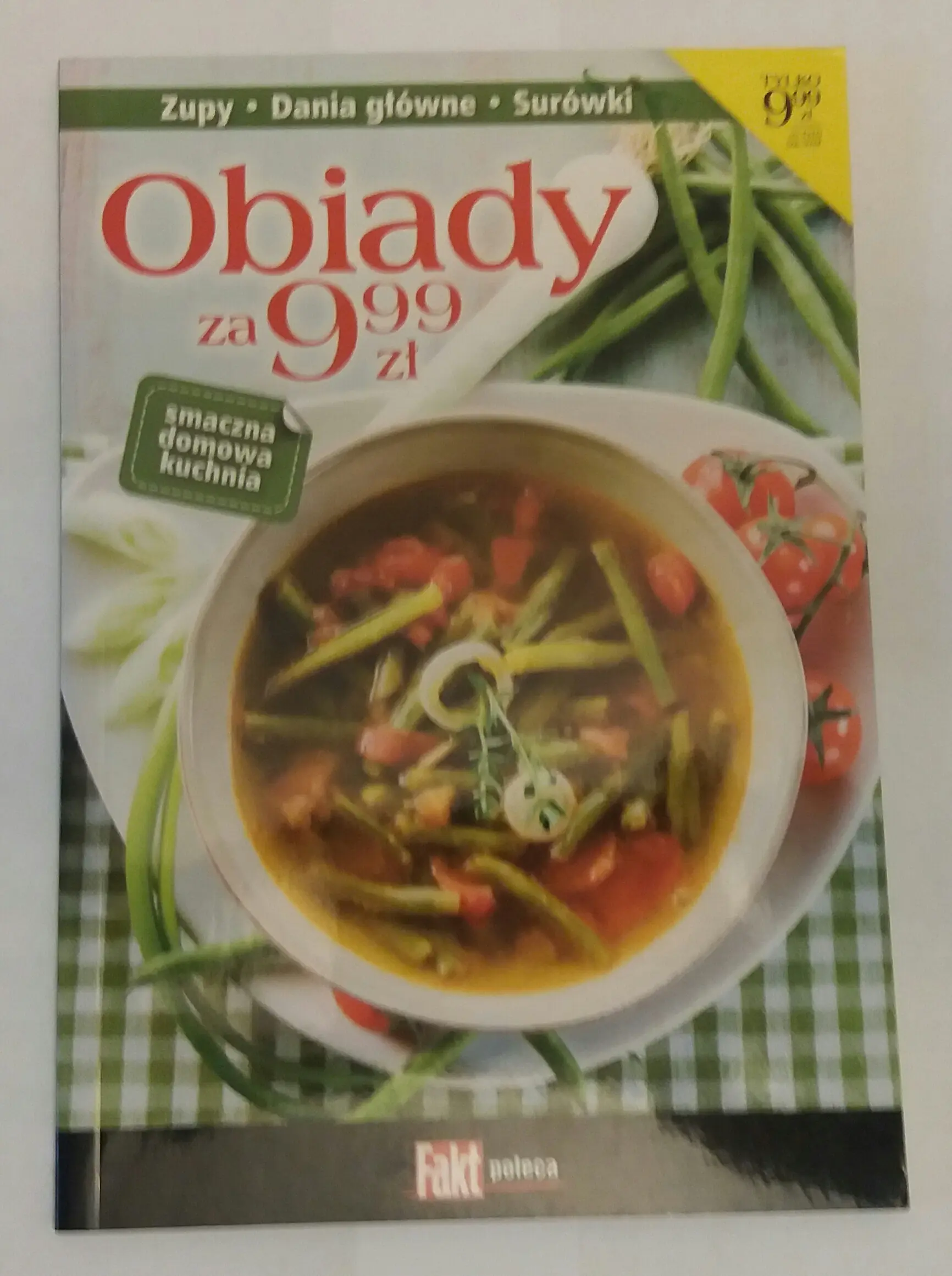 Książka - ,,Obiady za 9,99 zł" - książka