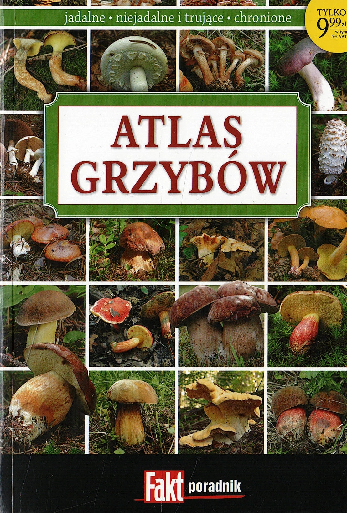 Książka - Atlas grzybów