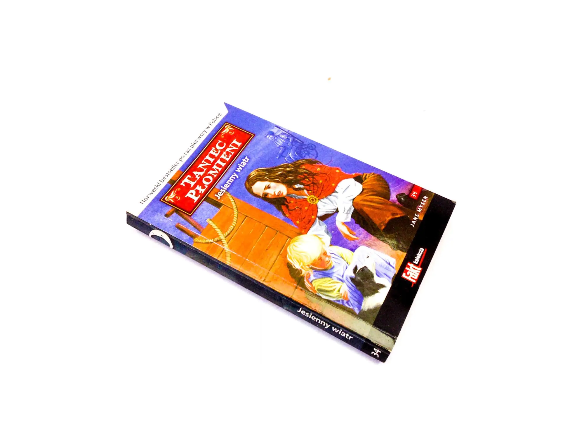 Książka - TANIEC PŁOMIENI 34 JESIENNY WIATR