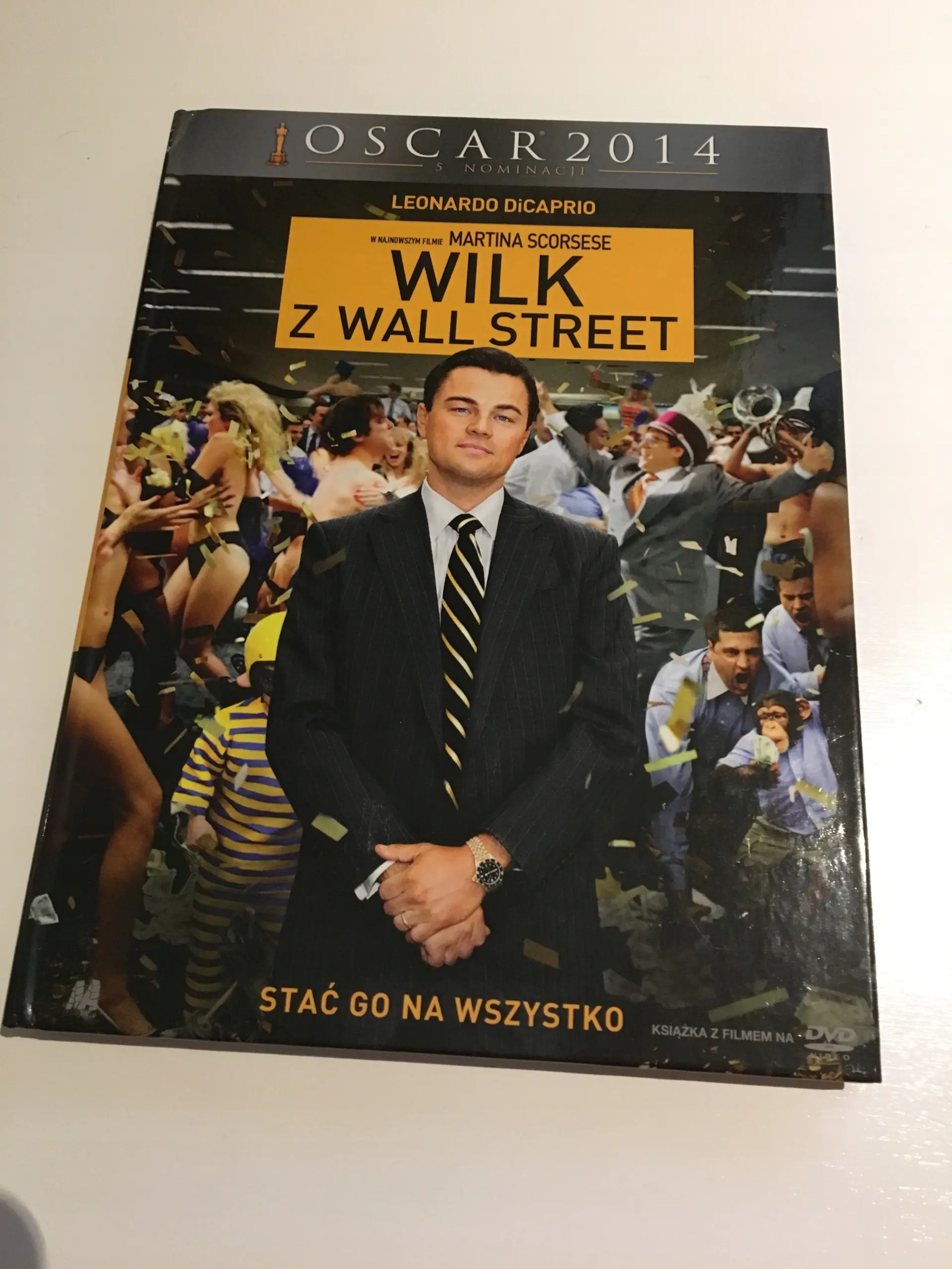 Książka - Wilk z Wall Street (booklet DVD)