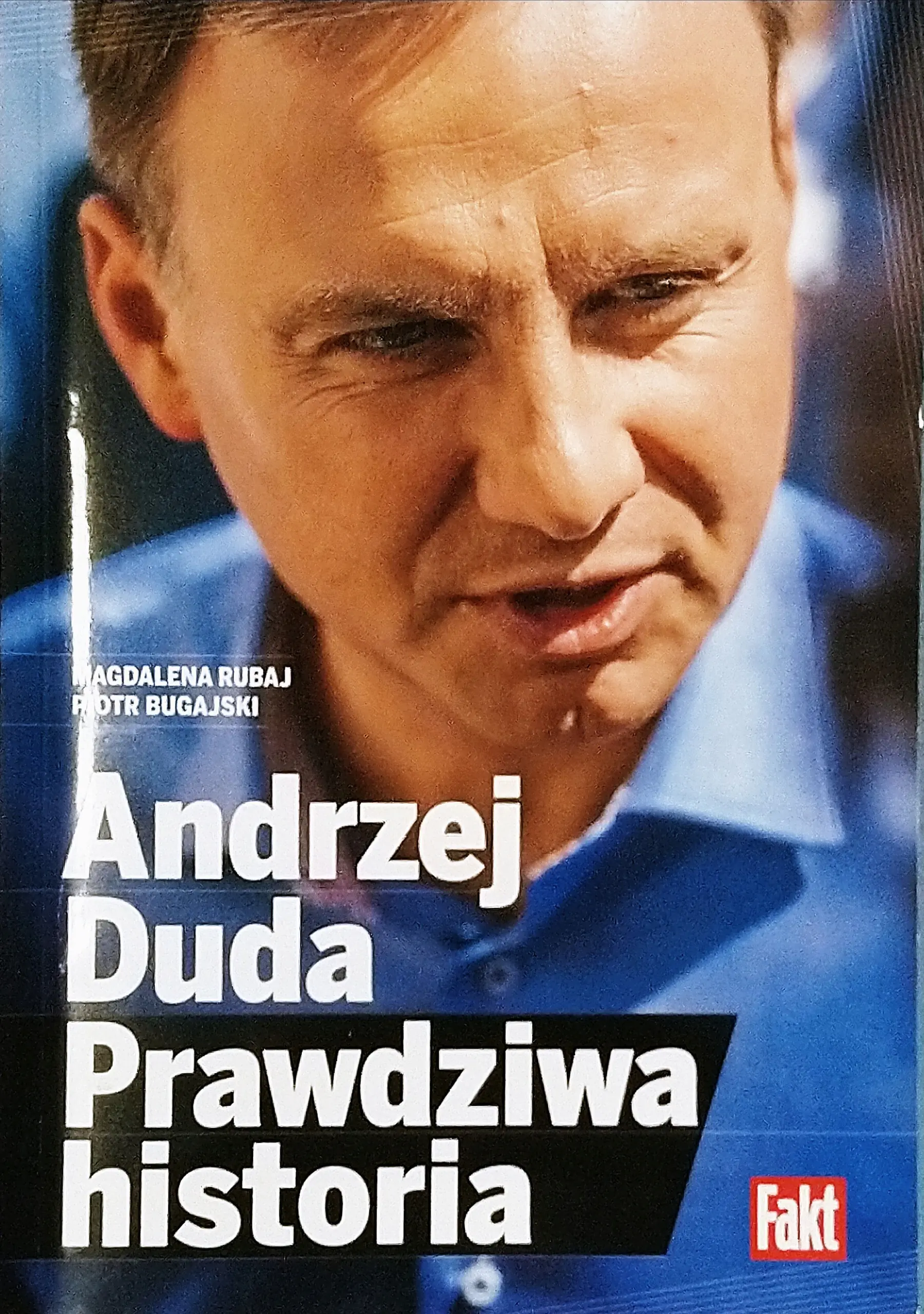 Książka - Andrzej Duda. Prawdziwa historia