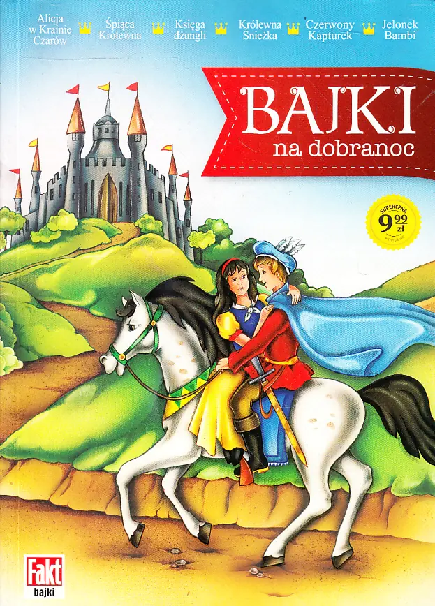 Książka - Bajki na dobranoc