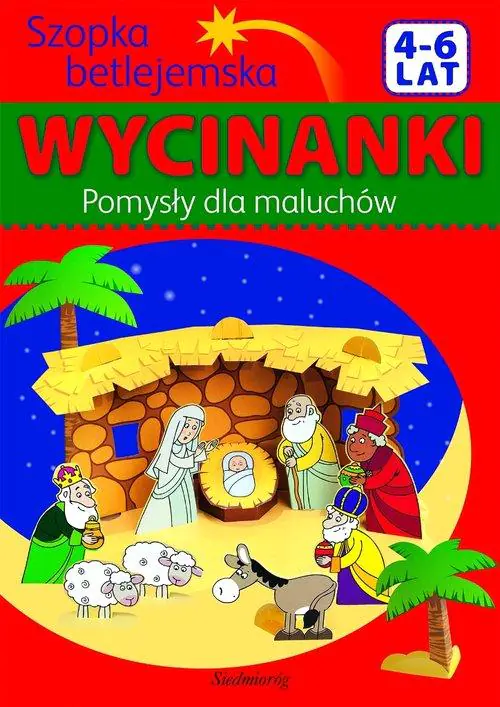 Książka - Szopka Betlejemska. Wycinanki