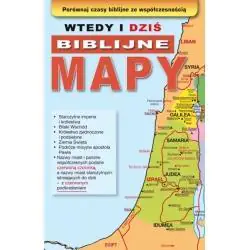 Książka - Wtedy i dziś. Biblijne mapy