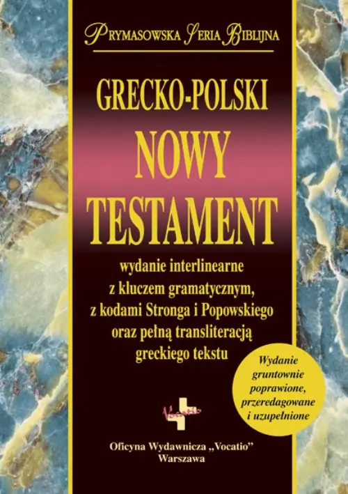 Książka - Grecko-polski Nowy Testament
