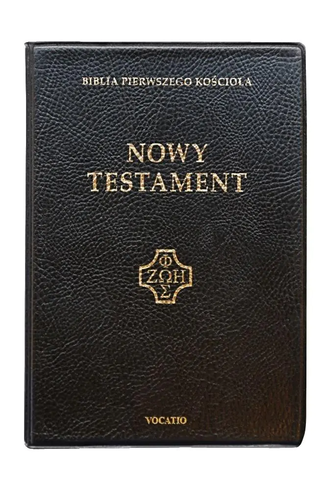 Książka - Nowy Testament BPK kieszonkowy czerń
