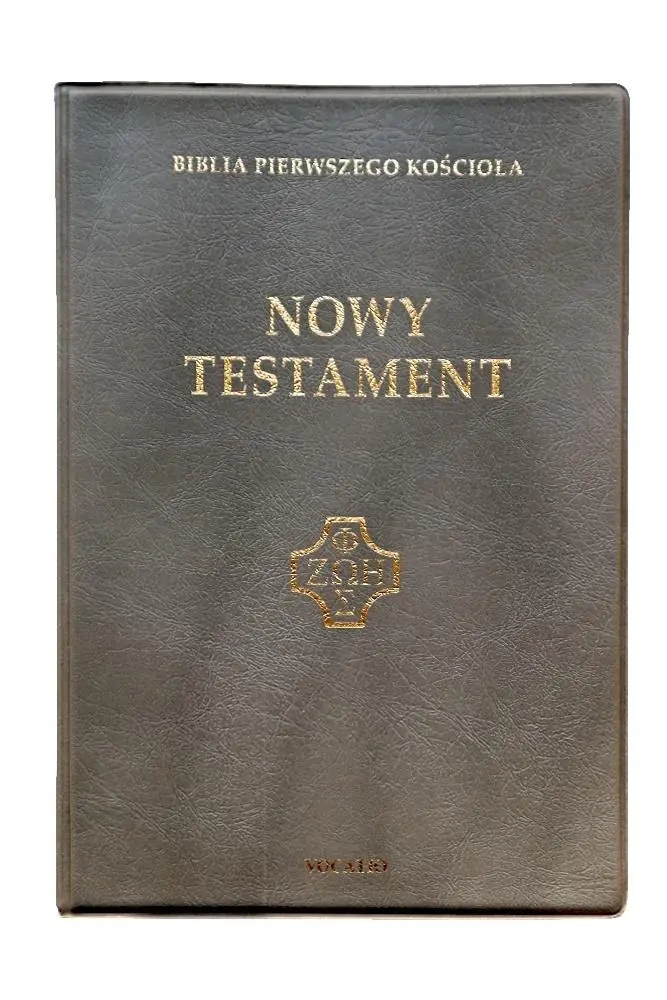 Książka - Nowy Testament BPK kieszonkowy szary