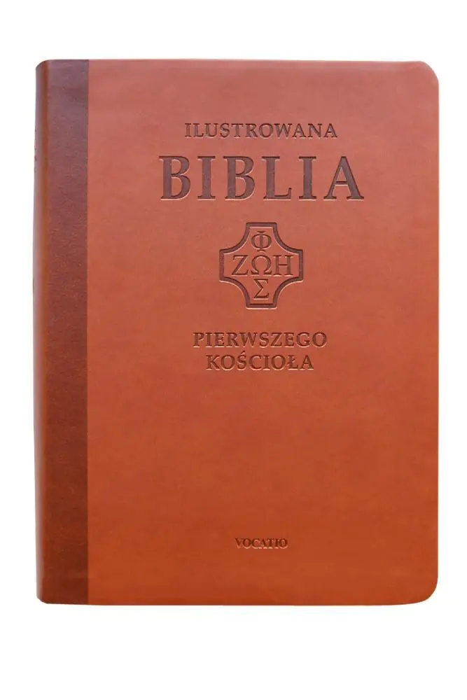 Książka - Ilustrowana Biblia pierwszego Kościoła, brązowa
