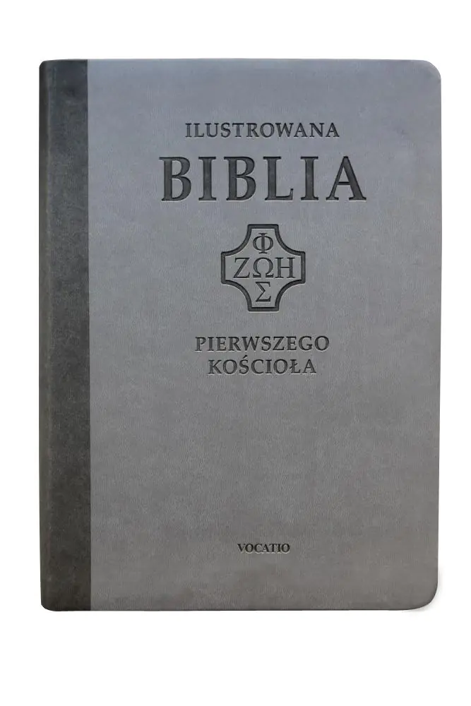 Książka - Ilustrowana Biblia pierwszego Kościoła, szara