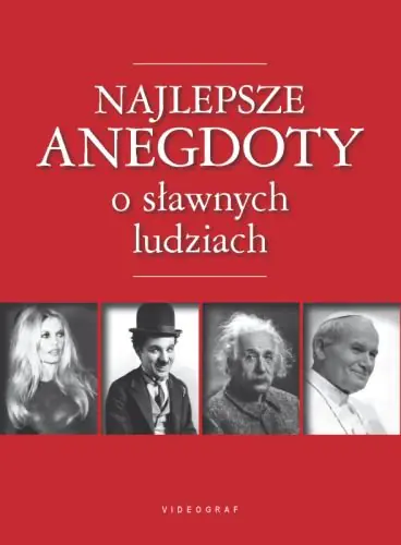 Książka - Najlepsze anegdoty o sławnych ludziach