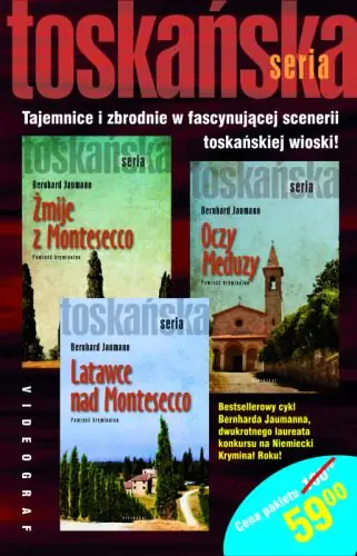 Książka - Żmije z Montesecco / Latawce nad Montesecco / Oczy Meduzy