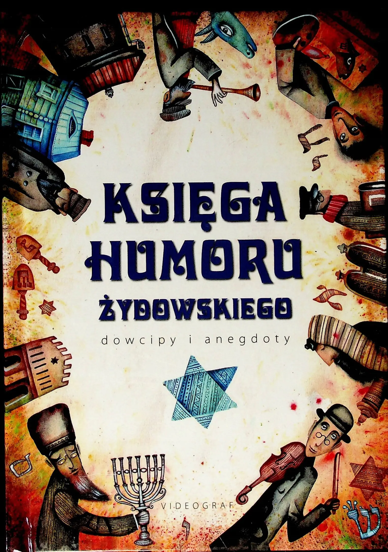 Książka - Księga humoru żydowskiego. Dowcipy i anegdoty