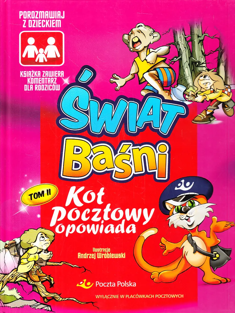 Książka - ŚWIAT BAŚNI - KOT POCZTOWY OPOWIADANIA TOM II