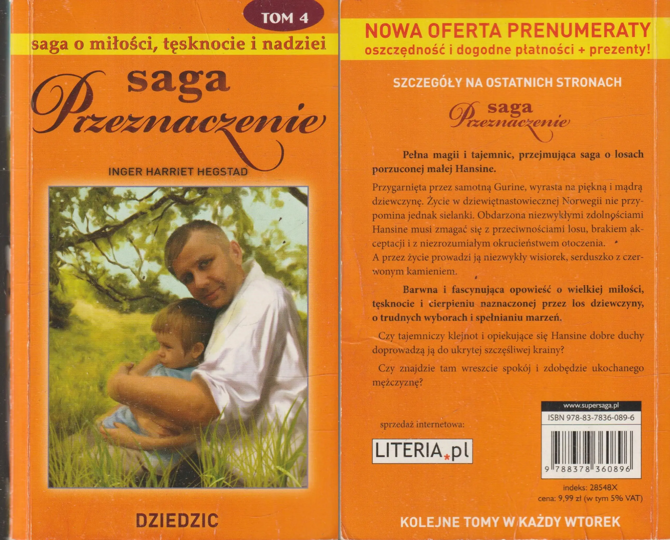 Książka - SAGA PRZEZNACZENIE tom 4: DZIEDZIC