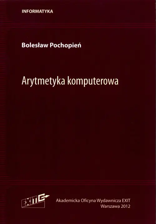Książka - Arytmetyka komputerowa