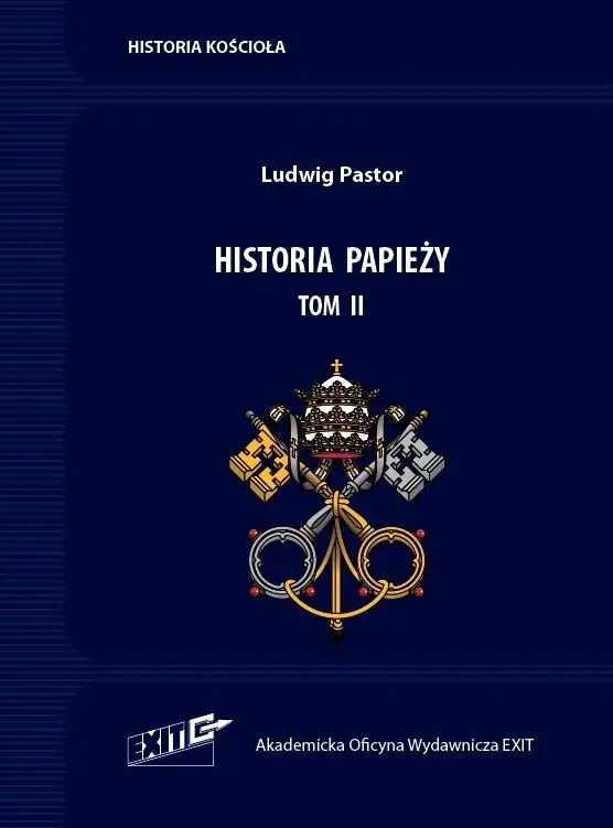 Książka - Historia papieży T.2