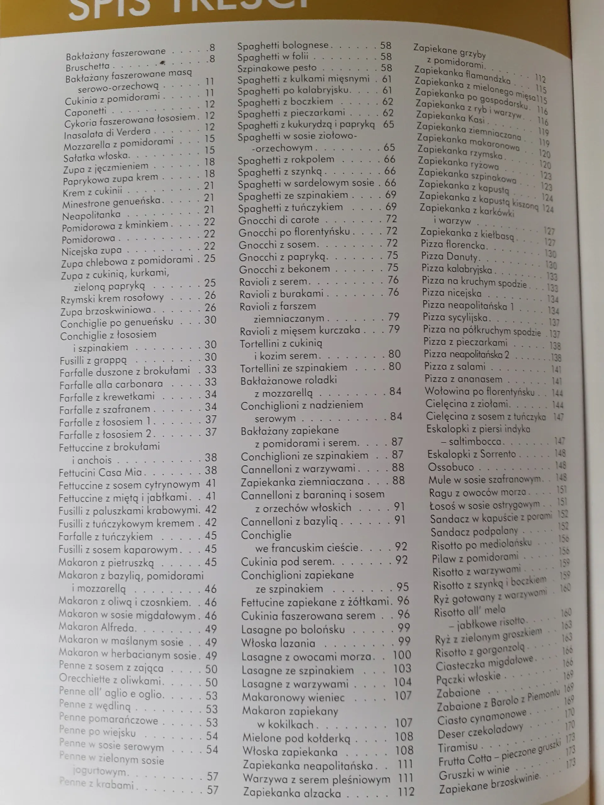 Książka - Najlepsze przepisy kuchni włoskiej. Encyklopedia..