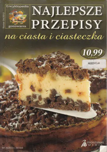 Książka - Najlepsze przepisy na ciasta i ciasteczka