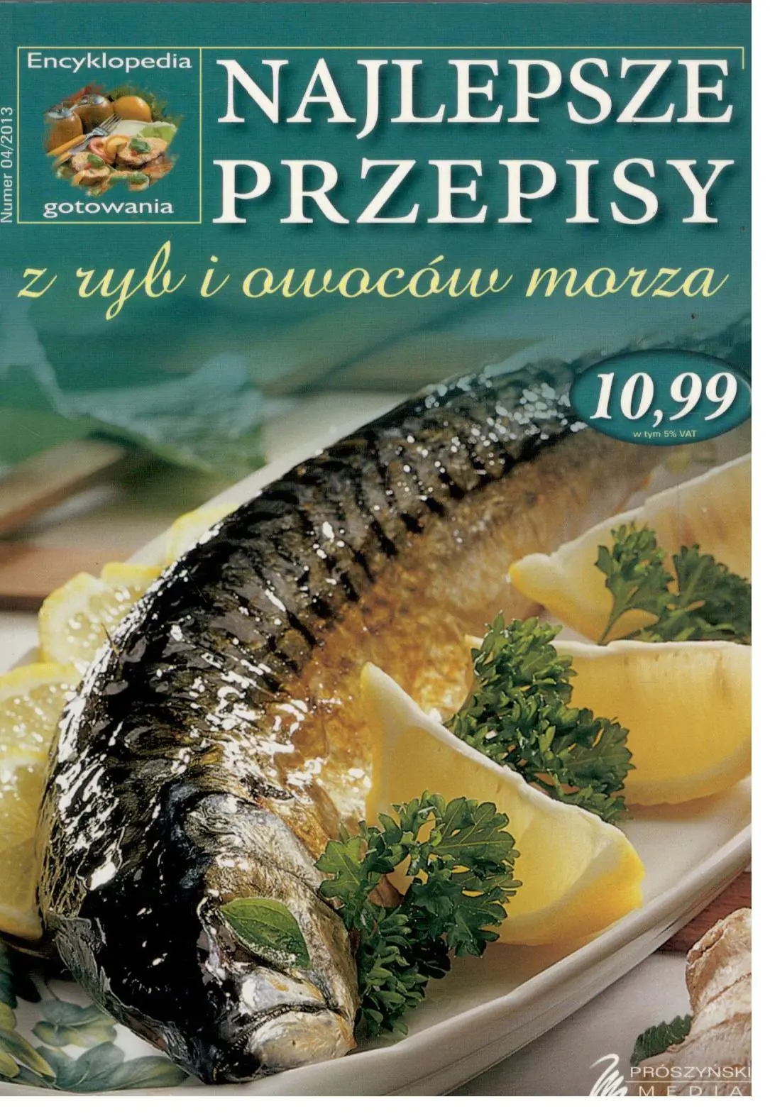 Książka - Encyklopedia gotowania najlepsze przepisy na ryby