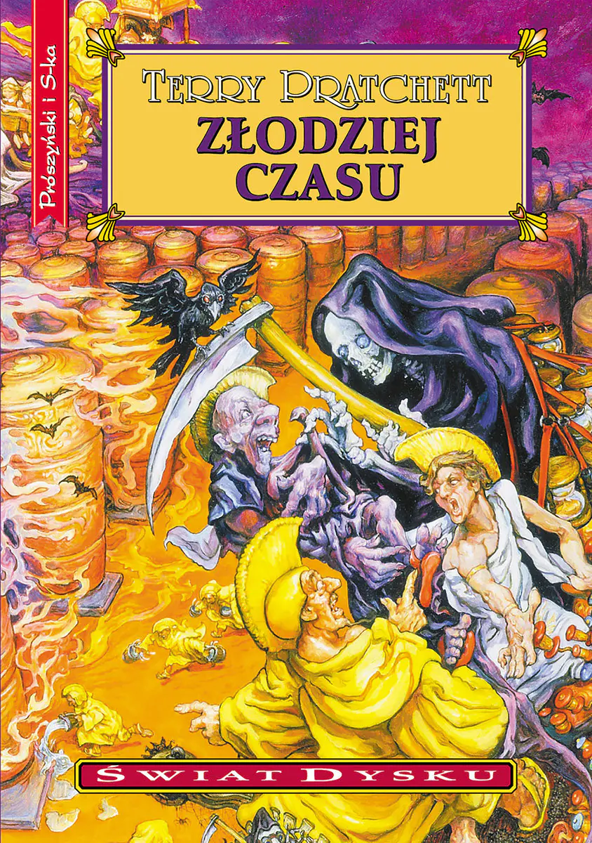 Książka - Złodziej czasu. Świat Dysku. Tom 26