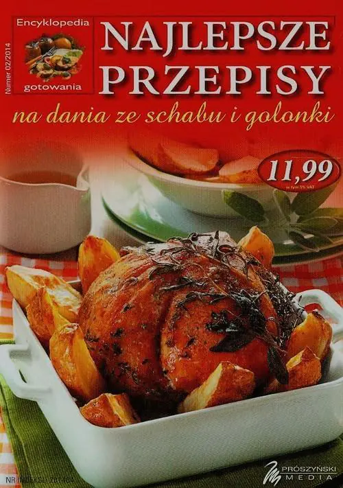 Książka - ENCYKLOPEDIA GOTOWANIA 02/2014 NAJLEPSZE PRZEPISY NA DANIA ZE SCHABU I GOLONKI