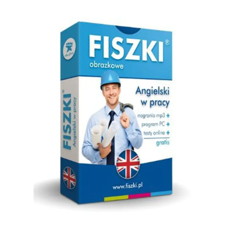 Książka - Angielski. Fiszki obrazkowe - W pracy