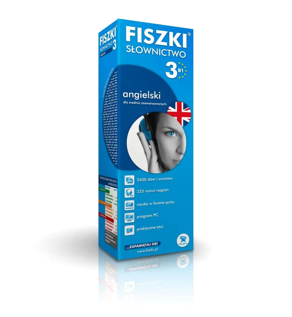 Książka - Fiszki – język angielski – Słownictwo 3 (poziom B1)