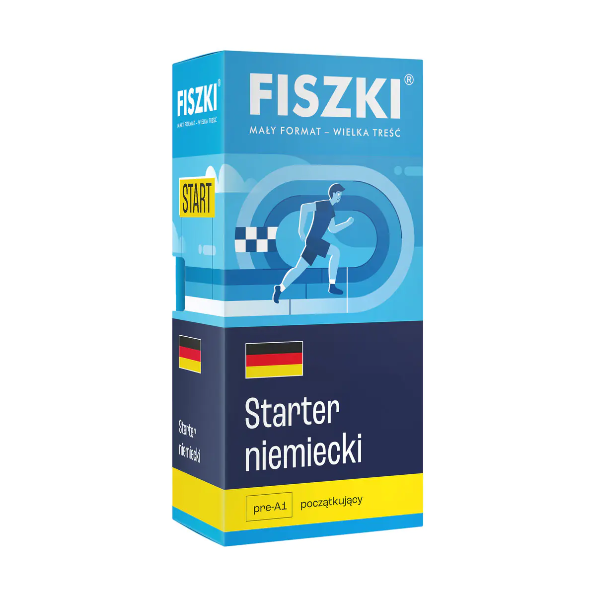 Książka - Fiszki – język niemiecki – Starter (poziom pre-A1)