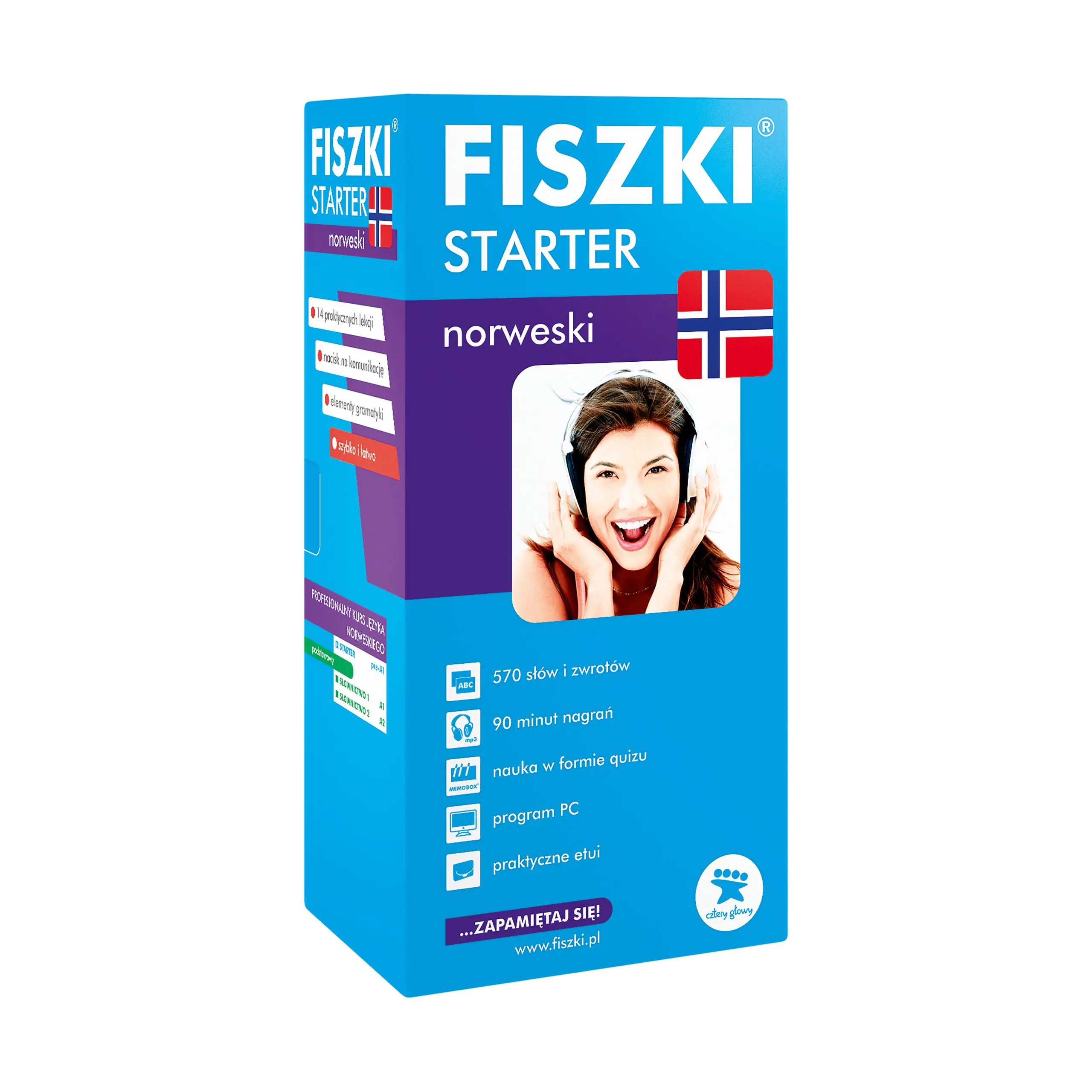 Książka - Fiszki – język norweski – Starter (poziom pre-A1)