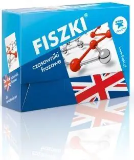 Książka - Fiszki – język angielski – Czasowniki frazowe (poziom A1-A2)