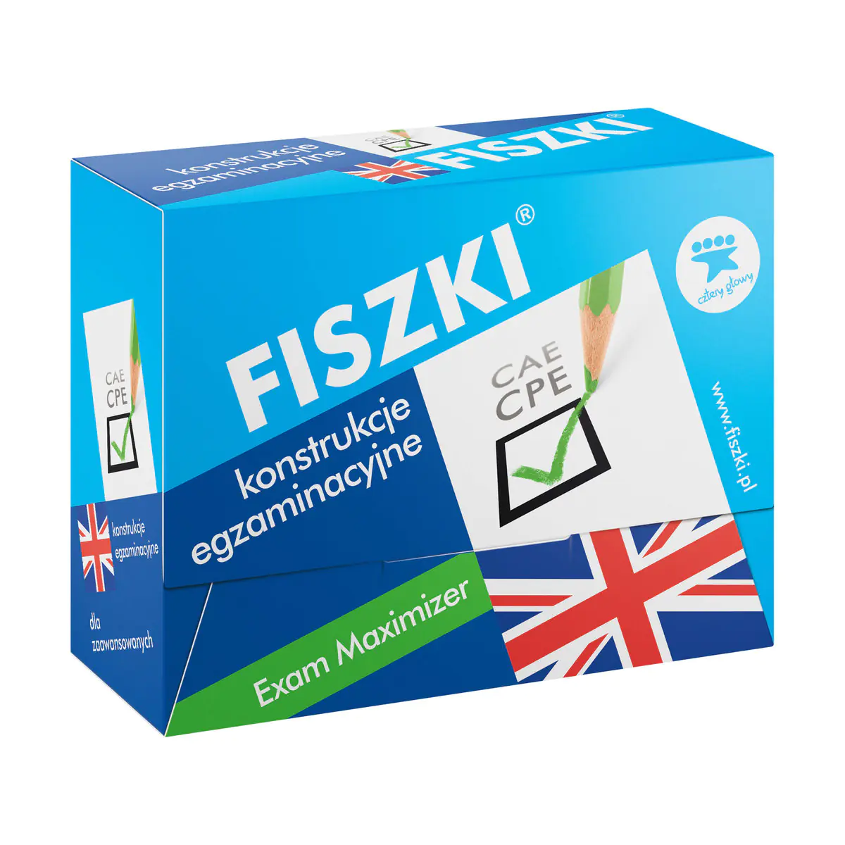 Książka - Fiszki – język angielski – Konstrukcje egzaminacyjne (poziom C1-C2)