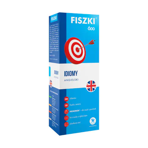 Książka - Fiszki – język angielski – Idiomy (poziom B1-C2)