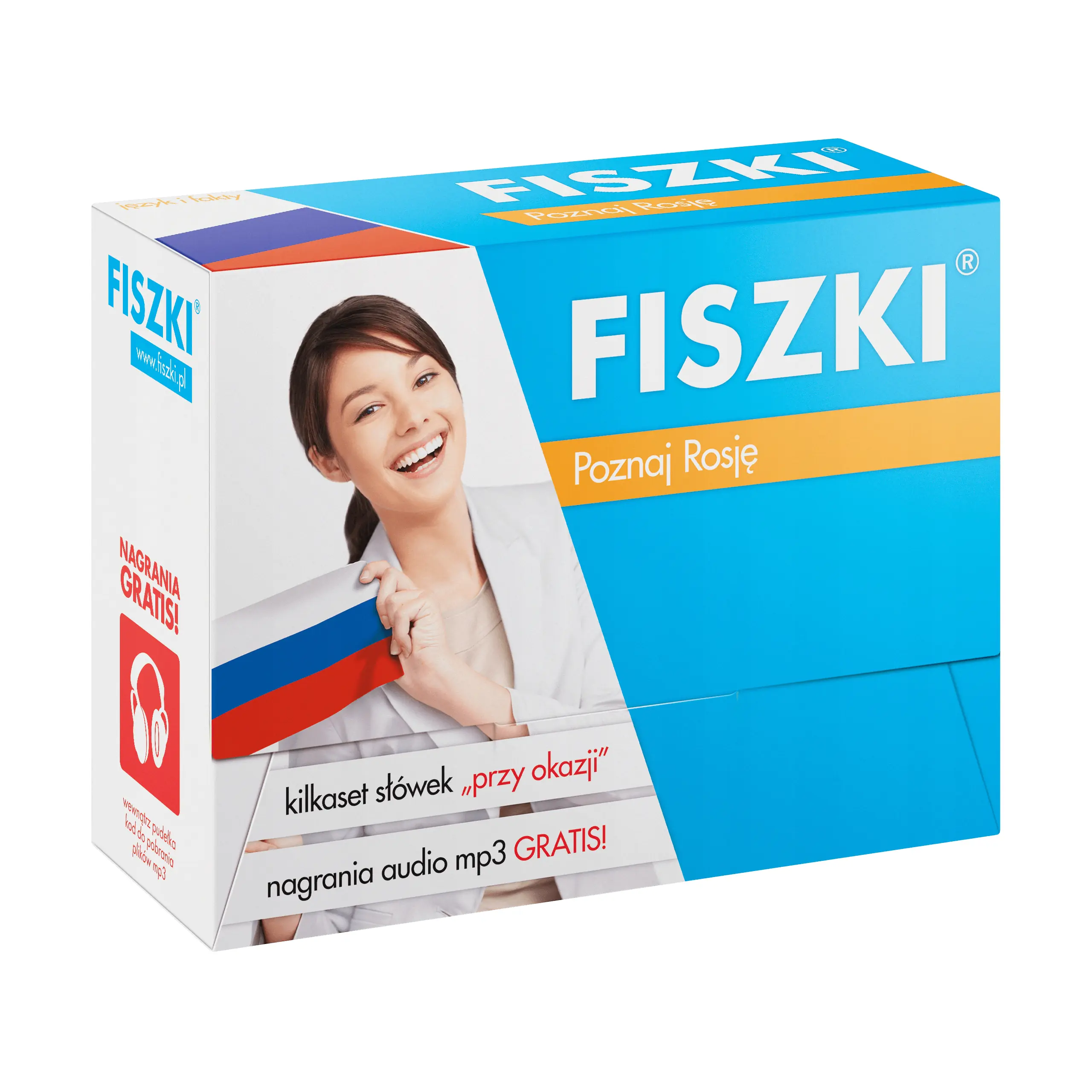 Książka - Fiszki. Poznaj Rosję