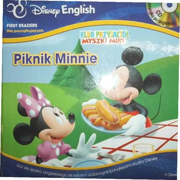 Książka - Piknik Minnie. Klub Przyjaciół Myszki Miki + CD