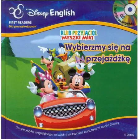 Książka - Wybierzmy się na przejażdżkę. Klub Przyjaciół Myszki Miki + CD